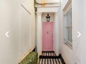 The secret Pink door in Camden