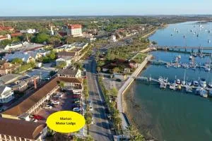 Historic Waterfront Marion Motor Lodge in downtown St Augustine - St. Augustine