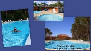 Chalets A BIAS Chalet 4 a 6 Personnes Entierement Climatise Chargeur VE 7kw-Wifi-Balneo et Piscine : photos des chambres