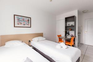 Appart'hotels Appart'City Classic Lyon Vaise St Cyr : Studio Lits Jumeaux