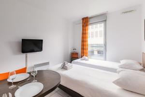 Appart'hotels Appart'City Classic Lyon Vaise St Cyr : Studio Lits Jumeaux