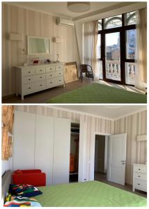 Central Old Batumi Europe Square apartment with balcony