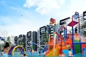 Lovely condo with water theme park#Pool View#Ipoh# - Kampong Pasir Puteh