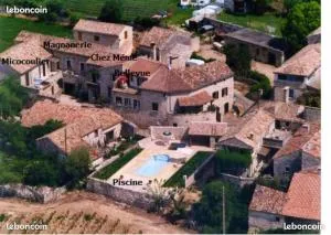 Maison charmante à Orgnac-l'Aven avec piscine partagée. - Le Garn