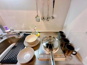 Love Asakusa Kuramae Cozy Apartment Sleeps 4 3 Min to Kuramae Station Elevator Free WiFi Airport Direct