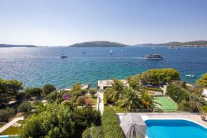 Luxury Sunset Villa Trogir Private Beach