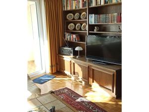 With lake and alpine view