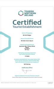 City centre Top floor apartment in Belfast city centre