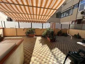 La terrazza bivano fronte mare