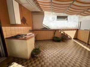 La terrazza bivano fronte mare