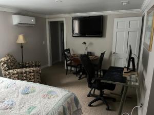 Plush garden level apartment near Stowe