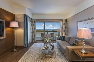 King Corner Suite Swim-up with Sea View room in Hilton Dalaman Sarigerme Resort & Spa