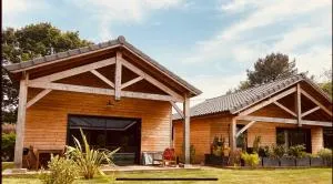 CHALET MONTANA - AU COTTAGE DU MEDOC - Proche de BORDEAUX - 雅莱地区圣梅达尔