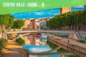 Appartements Narbnb - EDEN SUITE - Jacuzzi - Parking - Clim : photos des chambres