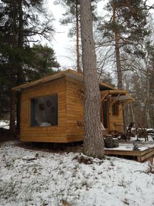 Chalet Hibou 1 couchage en 140 Domaine de la Mamounette