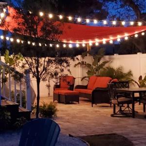 Waterfront home with private dock, walk to beach