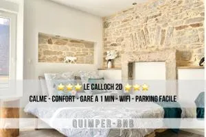 LE CALLOCH 2D - Studio 4 Étoiles - Quartier Gare - Wifi - Netflix - 埃尔盖加贝里克