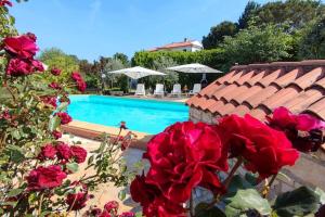 Apartment in stone Villa for two with a shared pool