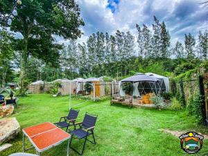 ไวน์แคมป์ WineCamp โดมติดลำธาร