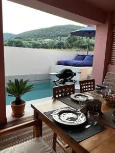 Cute apartment with private pool - Stenón