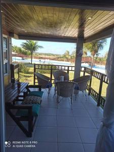 Apt vista para o mar em Graçandu