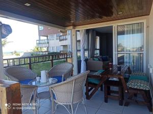 Apt vista para o mar em Graçandu