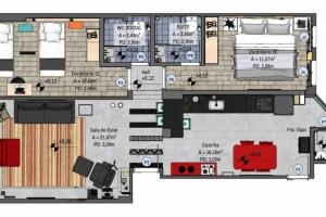 PA2204 I Lindo apto no cartão postal de São Paulo