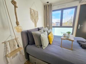 Appartements Paisible et unique avec terrasse sur vue piscine 107 : photos des chambres
