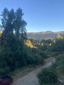 Cabaña camino a la costa