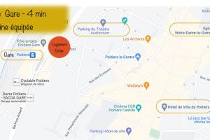 Appartement en face de la gare - centre ville