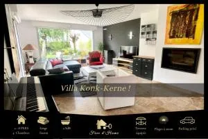 Sublime villa 5 étoiles KONK-KERNE 8 personnes, 100m de la mer à Concarneau Finistère Sud Bretagne - 孔卡尔诺
