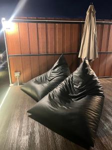 Green bus view inside hills khaokho