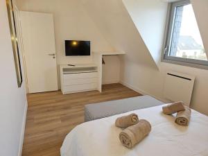 Villas Villa La Greve Blanche avec piscine interieure : photos des chambres