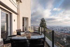 Appartements Le 360 - Appt vue panoramique sur Lyon : photos des chambres