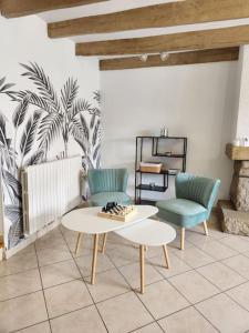 Maison cosy et décorée avec goût à la campagne