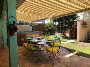 proche de Collioure maison au calme avec Spa