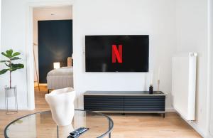 Design Apartment Wolfsburg I, mit Terrasse Smart TV, HighSpeed WLAN, Nespresso Maschine