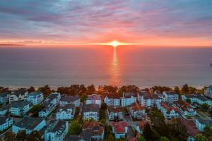 Villa Strandidyll Ap 10, Balkon mit Meerblick, Strandkorb