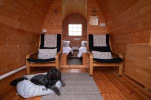 2 Bed Pod Cabin-Sleeps 2-Pets-Garden-Mtn View