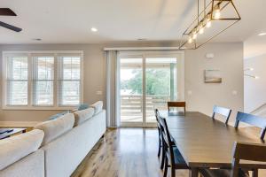 Oak Island Fall Getaway Coastal Home and Deck