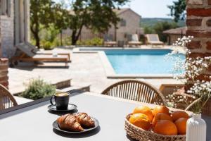 Rustic Villa Sambucus with a pool in Istria