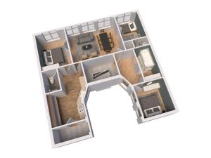 Large Apartment with Canal View in Central CPH City