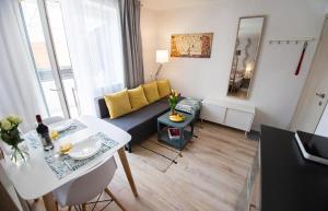 Jauki studija su dideliu balkonu Nidos centre - 3hvězdičkové hotely ve městě Nida