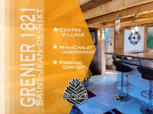 Appartements Le Grenier 1821 - Mini chalet - Centre village - AravisTour : photos des chambres