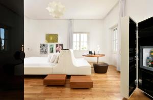 Junior Suite room in Palazzo Montemartini Rome A Radisson Collection Hotel