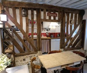 Maisons de vacances Lovely cottage in Honfleur center : photos des chambres