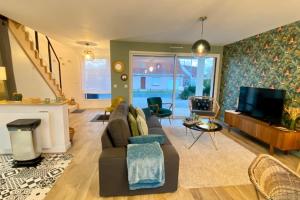 Maisons de vacances Superb cottage for 4 people with views of the dunes : photos des chambres