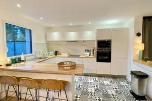 Maisons de vacances Superb cottage for 4 people with views of the dunes : photos des chambres