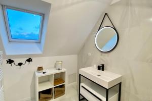 Maisons de vacances Superb cottage for 4 people with views of the dunes : photos des chambres