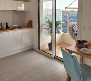 Studio climatisé vue imprenable wifi